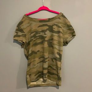 camouflage rue 21 crop top
